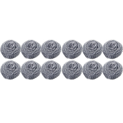 6Pcs Stainless Steel Scrubber,Heavy-Duty Curled Flat Wire Scouring Pad,Steel Wool Scrubber Pads For Cleaning Dishes, Pans, Pots, Ovens, Grills, Sinks - Stainless Steel Scrubbers For Kitchen,6pcs 12PCS.