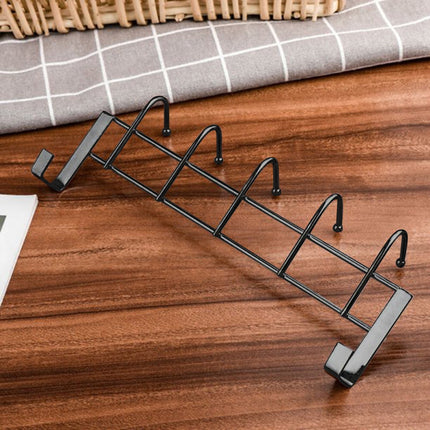 Over The Door Hooks, Door Hanger Hooks For Hanging ,Over The Door Towel Racks With 5 Coat Hook,Over The Door Towel Rack For Kitchen Bathroom Towel Holder Towels Hanger Rack Accessories 2.1 cm.