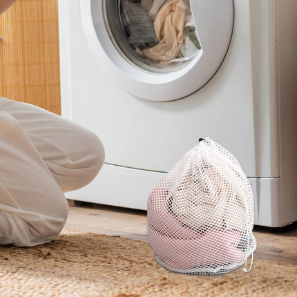 Honeycomb Delicates Bags for Washing Machine, Heavy Duty lingerie bags for Laundry, Travel Storage Organize Bag for Cotton Clothes, Sheet, Shoes, 1 Pcs, 15.75x11.81 15.7" x 11.8" A.