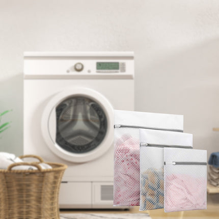 Honeycomb Delicates Bags for Washing Machine, Heavy Duty lingerie bags for Laundry, Travel Storage Organize Bag for Cotton Clothes, Sheet, Shoes, 1 Pcs, 15.75x11.81 Multisize Pink/3 Pcs.