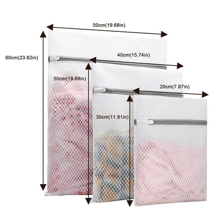 Honeycomb Delicates Bags for Washing Machine, Heavy Duty lingerie bags for Laundry, Travel Storage Organize Bag for Cotton Clothes, Sheet, Shoes, 1 Pcs, 15.75x11.81 Multisize Pink/3 Pcs.