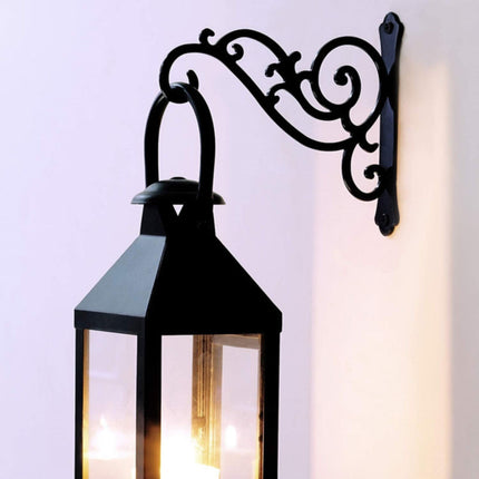 Hanging Plant Brackets Outdoor,5Inch Metal Fence Wall Plant Hanger Hooks,Plant Hanger Indoor,Heavy Duty Wall Bracket Hooks For Hanging Flower Baskets Bird Feeders Lanterns Wind Chimes,(1PCS) 1PCS.