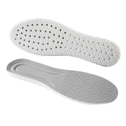 Steppers Insoles for Men Women, Massage Insole, Cloud Insole, Men's Comfortble Steppers Shoe Insoles Inserts, Memory Foam with Arch Surpport Insoles for Arch Pain,Advanced Sport Massaging Insoles Grey 39-40.