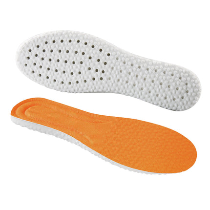 Steppers Insoles for Men Women, Massage Insole, Cloud Insole, Men's Comfortble Steppers Shoe Insoles Inserts, Memory Foam with Arch Surpport Insoles for Arch Pain,Advanced Sport Massaging Insoles Orange 35-36.