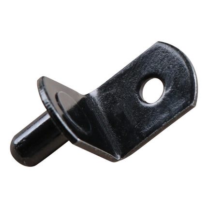 20 Pcs Shelf Support Peg,L Shaped Metal Shelf Peg With Hole,6 Mm Cabinet Shelf Bracket Peg,L-Shaped Plated Shelf Pins Holders for Bookcase Kitchen Closet Shelf Shelves Furniture Cabinet,20PCS E.