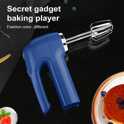 Powerful Hand Mixer, 3-Speed Hand Held Mixer for Baking, Lightweight Stainless Hand , Kitchen Mixer for , Cookies, 1 Pcs, 7.2x4.72 7.2" x 4.72" Blue.