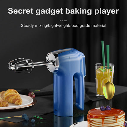 Powerful Hand Mixer, 3-Speed Hand Held Mixer for Baking, Lightweight Stainless Hand , Kitchen Mixer for , Cookies, 1 Pcs, 7.2x4.72 7.2" x 4.72" Blue.