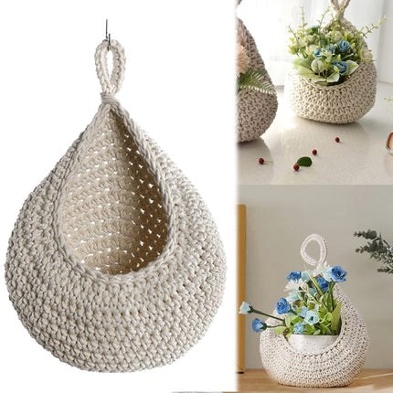 Woven Breads Baskets, Oval Small Fruit Baskets, Stackable Plastic Wicker Baskets for Serving Vegetables, Kitchen, Restaurant, Outdoor, Imitation Rattan, 1 Pcs, 7.48x5.11x2.75 13.78" x 11.81" Beige.
