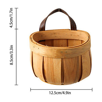 Woven Breads Baskets, Oval Small Fruit Baskets, Stackable Plastic Wicker Baskets for Serving Vegetables, Kitchen, Restaurant, Outdoor, Imitation Rattan, 1 Pcs, 7.48x5.11x2.75 5.0" x 4.9" Khaki.