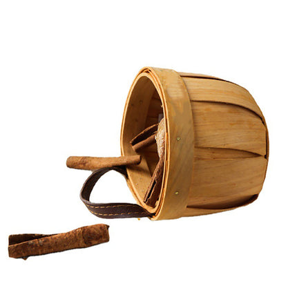 Woven Breads Baskets, Oval Small Fruit Baskets, Stackable Plastic Wicker Baskets for Serving Vegetables, Kitchen, Restaurant, Outdoor, Imitation Rattan, 1 Pcs, 7.48x5.11x2.75 5.0" x 4.9" Khaki.