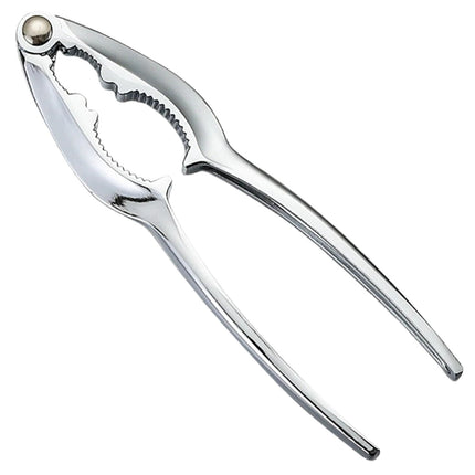 Walnut Cracker Tools, Nut Crackers for all Nuts, Walnut Nutcrackers, Metal Nut Shell Openers, Nut Shell Breakers Crackers, Kitchen Tools with Handle for Pecans Hazelnuts Pistachio, 1 Pcs, 5.75x1.26 5.75" x 1.26" Silver.