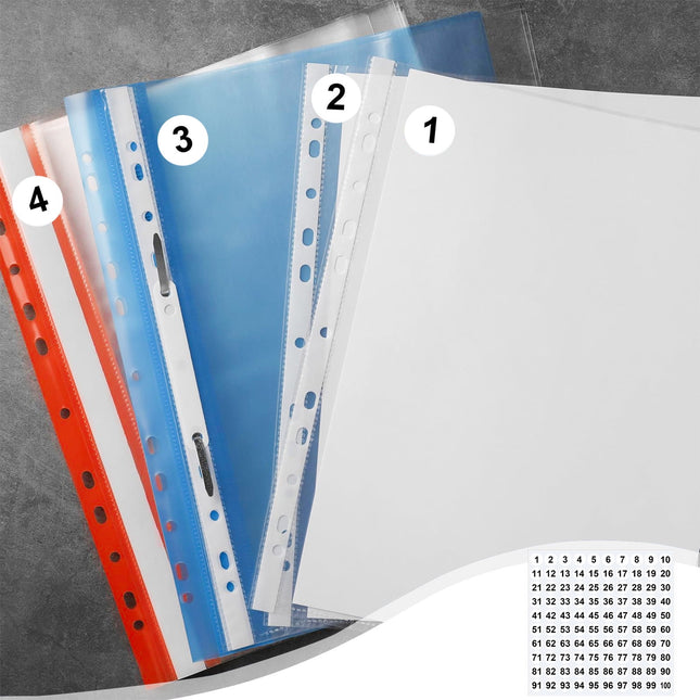 1 Inch Round Number Stickers,1-100 Multi-Color Self-Adhesive Labels for Mailbox,Scrapbook,and DIY Crafts,Easy to Peel and Stick on Various Surfaces,Durable Paper Material for Long-Lasting Use White.