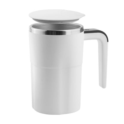Self-Stirring Magnetic Coffee Mug with Temperature Display,Automatic Mixing for Coffee Tea and Shakes,Food Grade 304 Stainless Steel Liner,Smart LCD Screen for Real-Time Heat Monitoring A.