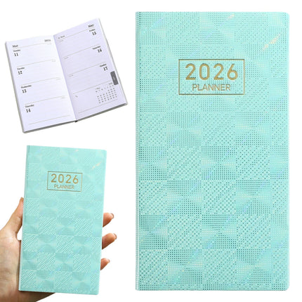 2026 Pocket Weekly Planner,3.78" X 6.81" Mini Weekly Planners,Small Size Planner, 2026 Pocket Notepad Daily Schedule Calendar Planner,Weekly Pocket Calendar Notepad,Planner Pocket,(C,3.78x6.81 in) F.