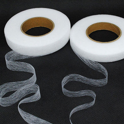 White No Sew Hemming Tape Double Sided,No Sewing Hemming Tape,Fabric Adhesive Tape,Fabric Tape For Hemming,No Sew Hemming Tapes For Pants Curtains Dresses Clothes Fabric Crafting Projects,1.5 cm 1.2 cm White.