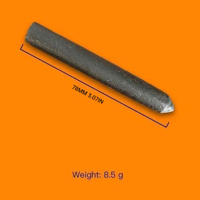 Low Temperature Universal Welding Rods, Metal Welding Arc Equipment, Easy Melt Aluminum Rods, Arc Welding Equipment Welding Equipment and Accessories, 9 Pcs, 3.07 Inches 3.07" Silver*9.