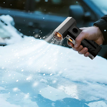 5000W Thermal Snow Blower - Portable Thermal Blower with Efficient Turbine Tech,Portable for Car Windshield Defrost,Snow Removal,Snow Blower for Car 3 Wind Speeds,Efficient Turbine Car Snow Blower.