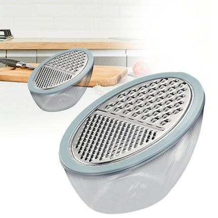 Cheese Grater With Containe,Vegetable Slicer,Stainless Steel Graters,Multi Purpose Graters For Kitchen,Stainless Steel Cheese Shredder,Potato Slicer,Cheese Shredder,Kitchen Gadgets,(A,4.13x7.67 in) A.