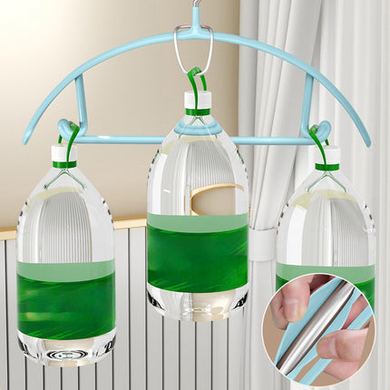 Premium Velvet Hangers, Heavyduty- Non Slip No Shoulder Bump Suit Hanger - Chrome Hooks,Space Saving Round Clothes Hanger for Coat,Sweater,Jackets,Pants,Household Silicone Clothes Hanger ( 10 Pack) Blue.