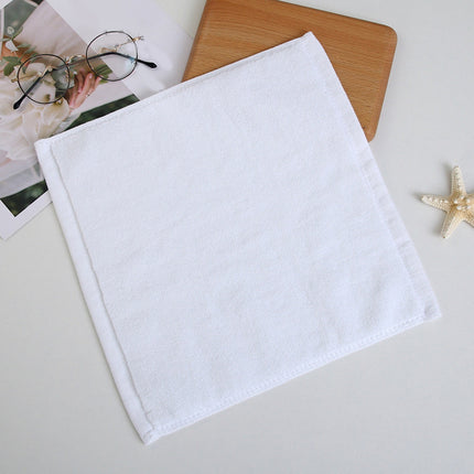 10 Pcs Washcloths,Highly Absorbent and Soft White Face Towels,Reusable Absorbent Washcloths for Sensitive Skin,Multi-Purpose Washcloths and Hand Towels for Bathroom,Hotel,Spa and Gym(White*10) White*10.