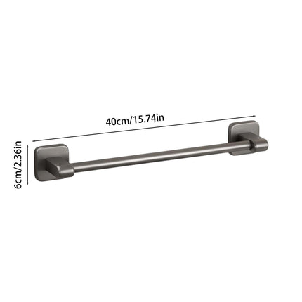 Brushed Nickel Towel Bar,Towel Holder for Bathroom Wall with Hanging Length,Stainless Steel Towel Rod,Brushed Nickel Towel Racks for Bathroom Wall Mounted,Modern Home Decor 30cm.