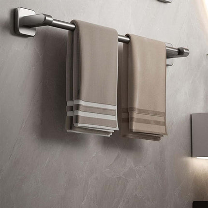 Brushed Nickel Towel Bar,Towel Holder for Bathroom Wall with Hanging Length,Stainless Steel Towel Rod,Brushed Nickel Towel Racks for Bathroom Wall Mounted,Modern Home Decor 30cm.