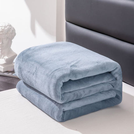Fleece Throw Blanket for Couch,Super Soft Fuzzy Flannel Throw for Sofa, Luxury Plush Microfiber Bed Blanket, Cozy Home Decorative Velvet Gift Blanket,Fuzzy and Anti-Static(Grey 70x100cm) 150x200CM.