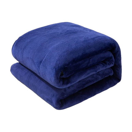Fleece Throw Blanket for Couch,Super Soft Fuzzy Flannel Throw for Sofa, Luxury Plush Microfiber Bed Blanket, Cozy Home Decorative Velvet Gift Blanket,Fuzzy and Anti-Static(Grey 70x100cm) Blue1 70x100cm.