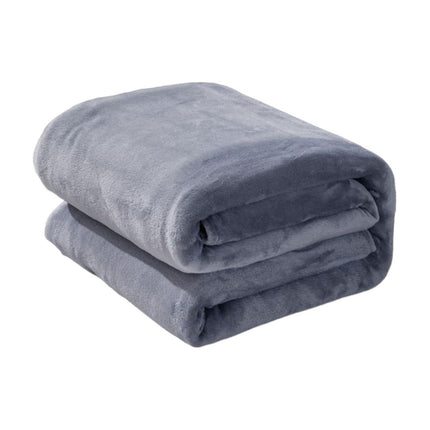 Fleece Throw Blanket for Couch,Super Soft Fuzzy Flannel Throw for Sofa, Luxury Plush Microfiber Bed Blanket, Cozy Home Decorative Velvet Gift Blanket,Fuzzy and Anti-Static(Grey 70x100cm) Grey 70x100cm.