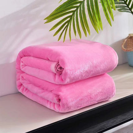 Fleece Throw Blanket for Couch,Super Soft Fuzzy Flannel Throw for Sofa, Luxury Plush Microfiber Bed Blanket, Cozy Home Decorative Velvet Gift Blanket,Fuzzy and Anti-Static(Grey 70x100cm) Pink 70x100cm.