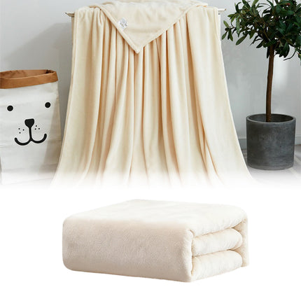 Fleece Throw Blanket for Couch,Super Soft Fuzzy Flannel Throw for Sofa, Luxury Plush Microfiber Bed Blanket, Cozy Home Decorative Velvet Gift Blanket,Fuzzy and Anti-Static(Grey 70x100cm) White 70x100cm.