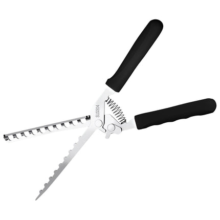 Rib Membrane Remover, Stainless Steel Cooking Accessories, Ergonomic BBQ Accessories, Dishwasher Safe Grilling Accessories, Barbecue Tool Set - Gift for Men, 1 Pcs, 11.0x1.5 11.0" x 1.5" Black.