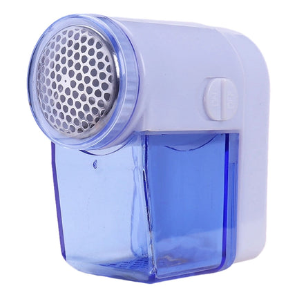 Fabric Shaver and Lint Remover,Portable Fabric Shaver,Electric Lint Remover for Clothes, Sweaters,Blankets,Battery-Operated Fuzz Remover with Protective Cover,2.75'x2.75'(Blue) Blue.