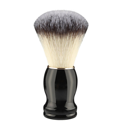 CCMAOLU Hand Crafted Shaving Brush with Hard Wood Handle,Men's Luxury Professional Beard Tool for Salon & Home Use,Creates Rich Lather for Warm Shave,Gift for Father's Day from Wife,Daughter.
