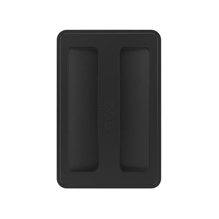 CCMAOLU Silicone Toaster Cover 2 Slice Wide Slot,Reusable Heat Resistance Bread Machine Topper Cover,Dirt Proof Sandwich Accessories That Fit Most Toasters,Simple Design Easy to Clean & Wipe Black.