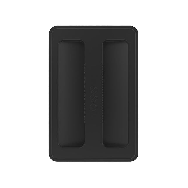 CCMAOLU Silicone Toaster Cover 2 Slice Wide Slot,Reusable Heat Resistance Bread Machine Topper Cover,Dirt Proof Sandwich Accessories That Fit Most Toasters,Simple Design Easy to Clean & Wipe Black.