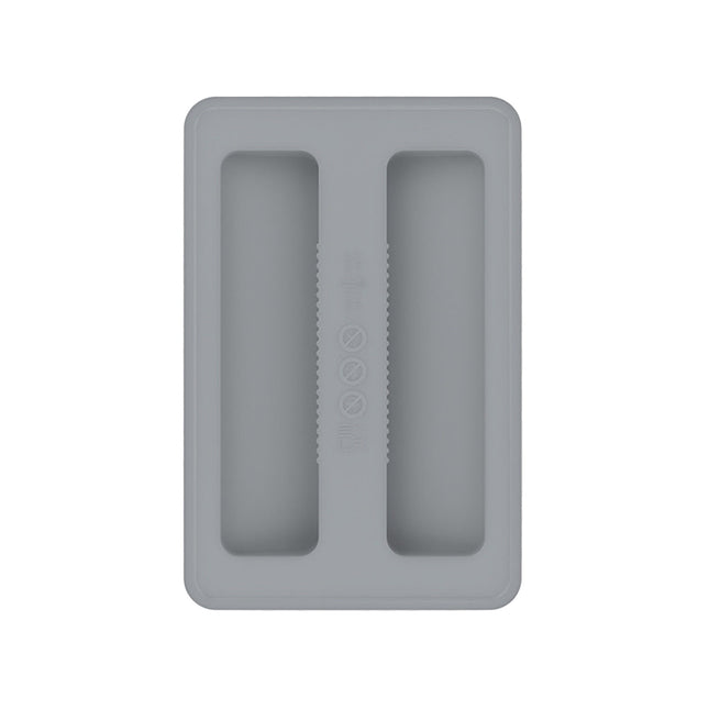 CCMAOLU Silicone Toaster Cover 2 Slice Wide Slot,Reusable Heat Resistance Bread Machine Topper Cover,Dirt Proof Sandwich Accessories That Fit Most Toasters,Simple Design Easy to Clean & Wipe Gray.