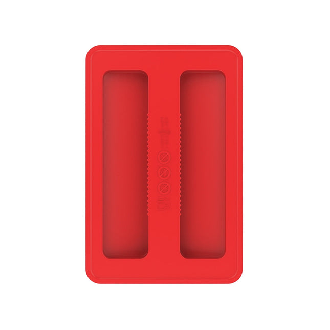 CCMAOLU Silicone Toaster Cover 2 Slice Wide Slot,Reusable Heat Resistance Bread Machine Topper Cover,Dirt Proof Sandwich Accessories That Fit Most Toasters,Simple Design Easy to Clean & Wipe Red.