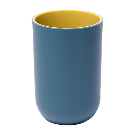 1Pack Bathroom Toothbrush Cup,ReusableToothbrush Holders,Multi-purpose Drinking Cups,Plastic Mouthwash Cup, Stackable Plastic Cup for Kitchen, Bathroom Travel, 350ml(Blue2) Blue1.