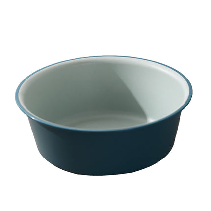 Wide Foot Wash Basin with Two-Color Design, Durable High-Temperature Plastic Washbasin for Laundry and Bathing, 13-Inch Round Shape with Large Capacity, Stable Flat Bottom for Home and Hotel Use A.