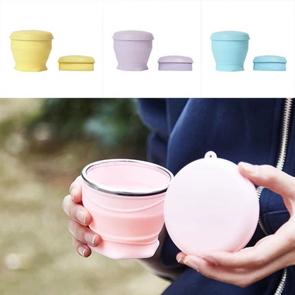 1pcs Water Bottle - Collapsible Cup - Silicone Collapsible Travel Mug, Reusable, Portable, Foldable Design, Outdoor, Hot and Cold Drinks, Hiking, Camping.
