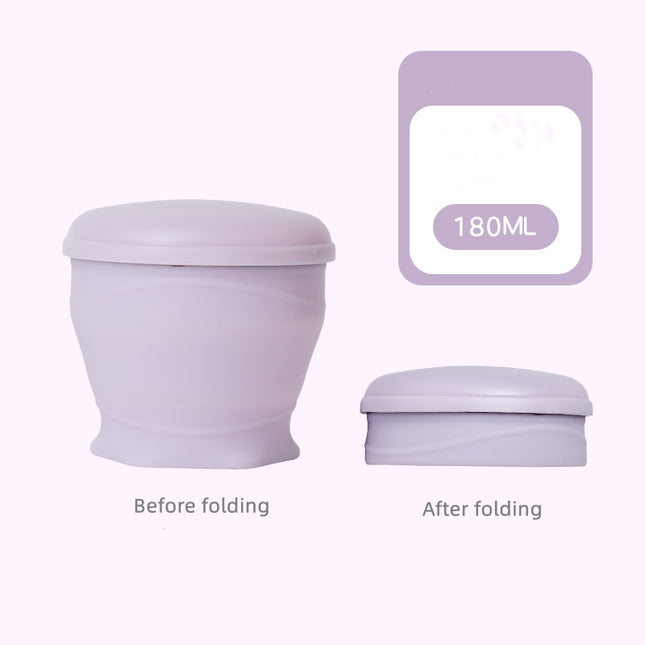 1pcs Water Bottle - Collapsible Cup - Silicone Collapsible Travel Mug, Reusable, Portable, Foldable Design, Outdoor, Hot and Cold Drinks, Hiking, Camping.