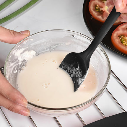 Baking - Silicone Spatulas - Set of 6 Silicone Spatulas, Heat Resistant up to 600°F, Food Safe, BPA Free, Flexible, Suitable for Frying Eggs, Burgers and Pancakes.