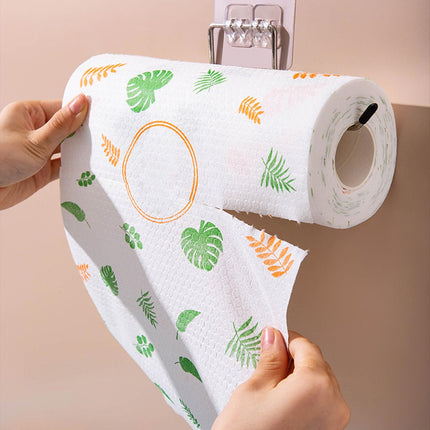 Kitchen paper towel - Reusable tissue rolls, made from recycled paper, 50 sheets per roll, suitable for kitchens, furniture, dishes, etc..