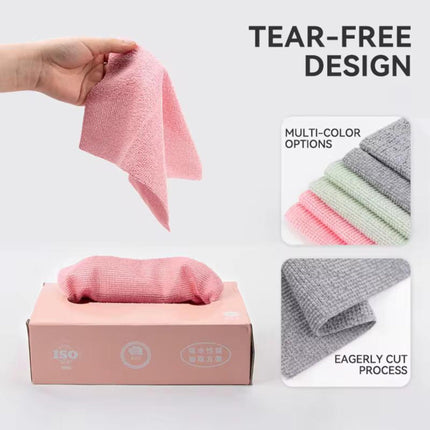 Kitchen paper towel/dishcloth/microfiber cleaning cloths | Lint-free | Reusable for home, kitchen, car | Strong water absorption, washable | No streaks, ideal for dishes, glasses, and countertops (20 pieces).