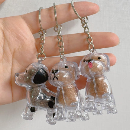 Keychain - Pet Hair - Storage Box - Pendants - Capsule Toy - Dog Hair Capsule - Memorial Pendant - Bag Keychain - Pendants - Memory Capsule Pendant - Cat Hair Collection - DIY - 1 Piece.
