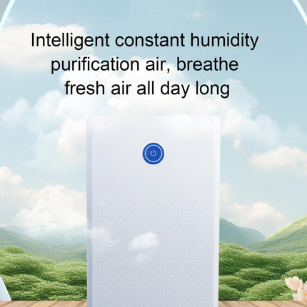 Dehumidifier - has a transparent 1-liter water tank, is quiet in use, and has an automatic shut-off function. It is suitable for indoor spaces such as basements, bathrooms, campers, and wardrobes..