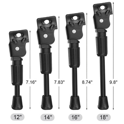 Bicycle crate/bicycle stand, universal rear bracket for children's bicycles, replacement bicycle accessory for 14-inch wheels.