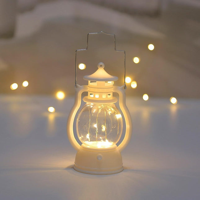 Battery operated candles - LED candles - candles - Hangable - Retro decorations - Christmas candles - LED candles with moving flame - Rituals products - candle holder - rechargeable candles - battery operated moving candles - white.