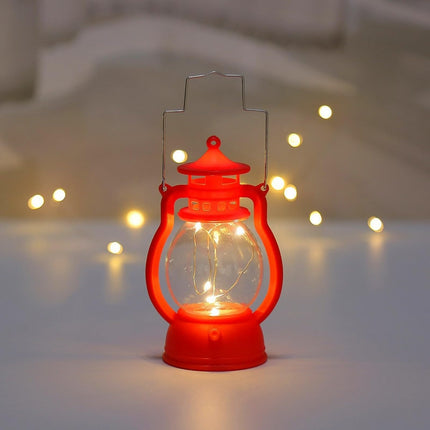 Battery operated candles - LED candles - candles - Hangable - Retro decorations - Christmas candles - LED candles with moving flame - Rituals products - candle holder - rechargeable candles - moving battery candles - Red.